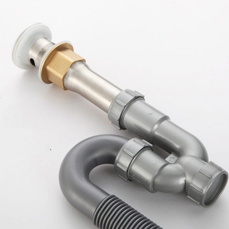 Flexible Drainage Pipe Kitchen Sink Drain Pipe Kit Flexible Tubing - Image 2