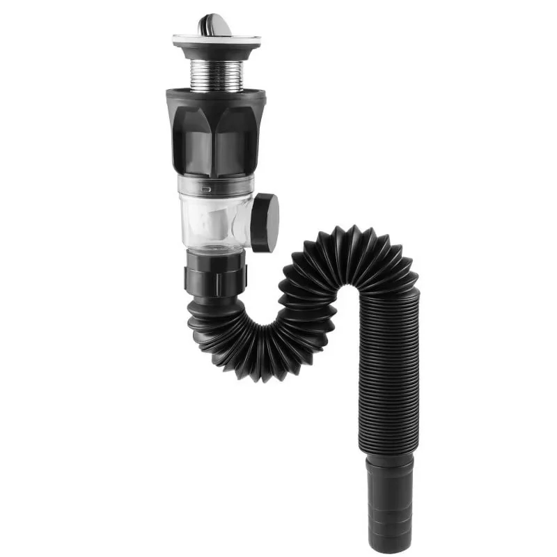 Universal Sewer Deodorizing Sewer Pipe Drain Pipe Horizontal and Vertical Drainage Trough Wash Basin Accessories Leak-proof