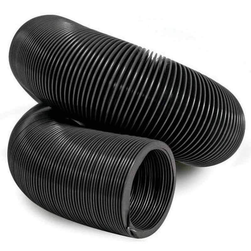 10-Foot RV Sewer Hose - Compresses to 14-inches - Black, Vinyl